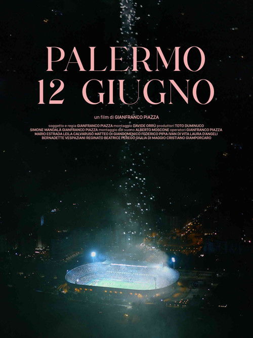 Palermo 12 Giugno poster