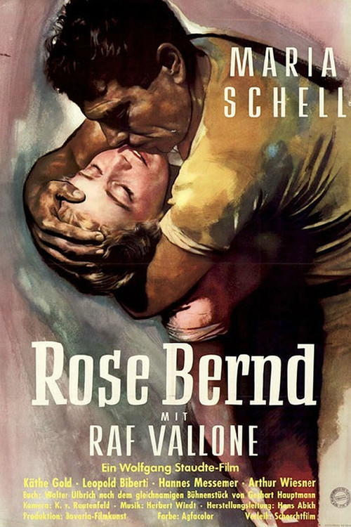 Rose Bernd (1957) poster