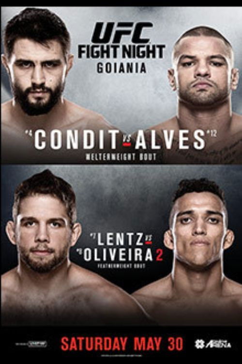 UFC Fight Night 67: Condit vs. Alves (2015) poster