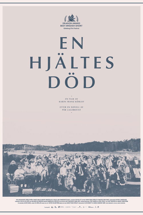 En hjältes död (2024) poster