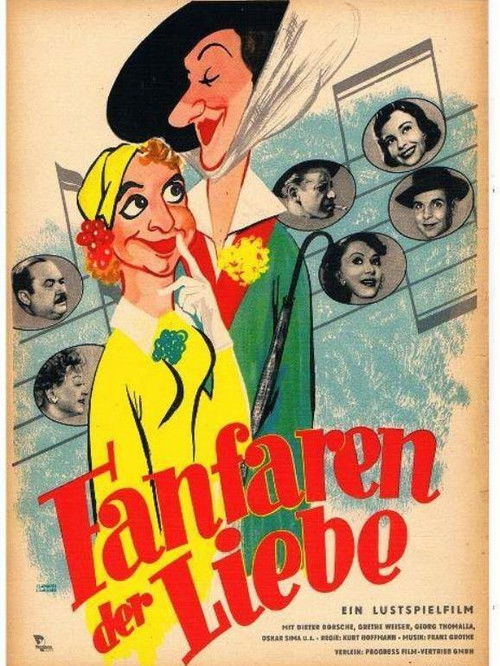 Fanfares of Love (1951) poster