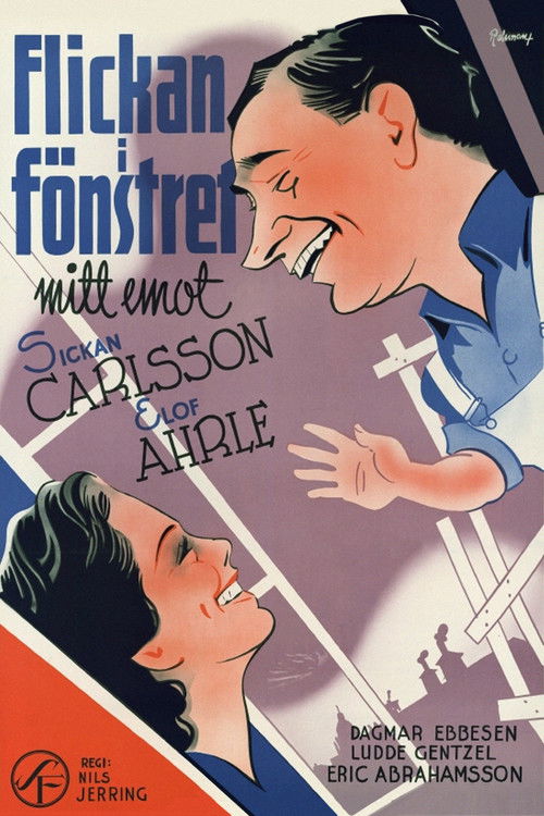 Flickan i fönstret mitt emot (1942) poster