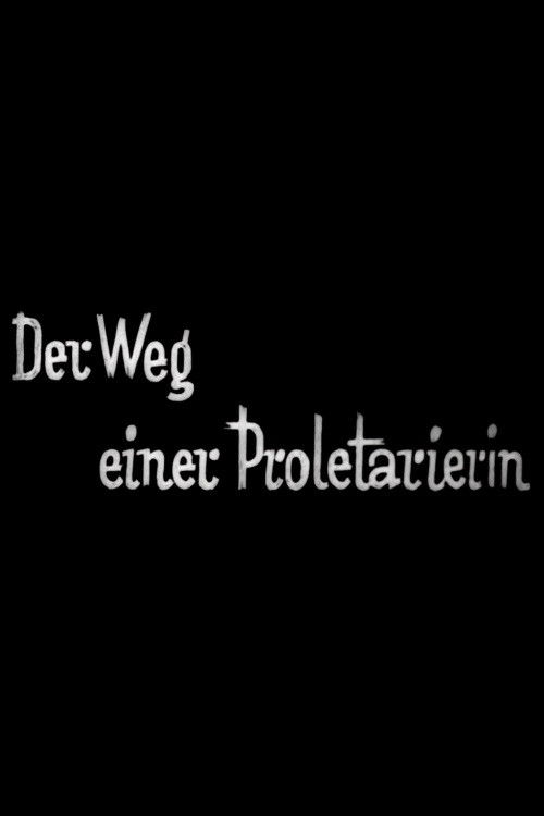Der Weg einer Proletarierin (1929) poster