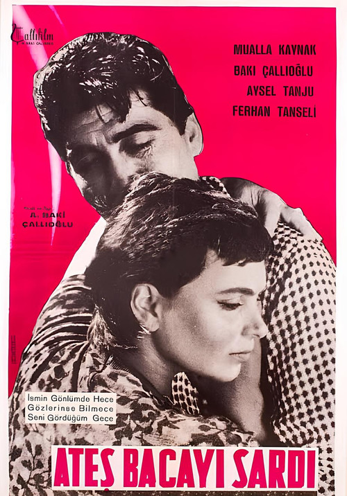 Ateş Bacayı Sardı (1961) poster