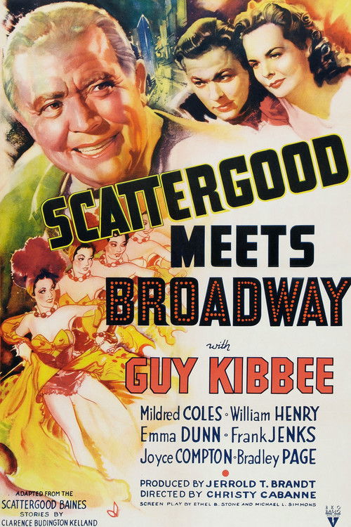 Scattergood Meets Broadway (1941) poster