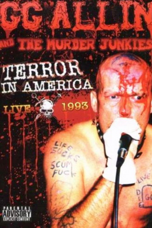 GG Allin & The Murder Junkies: Terror In America Live 1993 (2006) poster