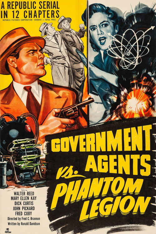 Government Agents vs Phantom Legion (1951) poster