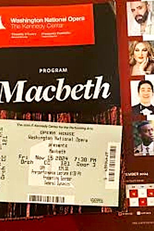 Macbeth: Washington National Opera (2024) poster