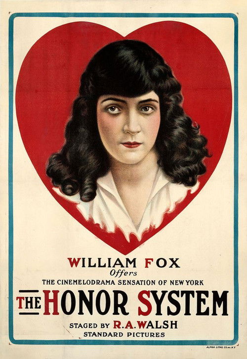 The Honor System (1917) poster