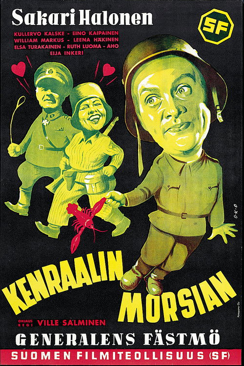 Kenraalin morsian (1951) poster