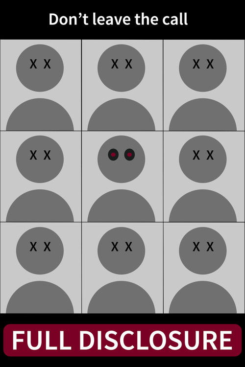 Full Disclosure (2020) poster