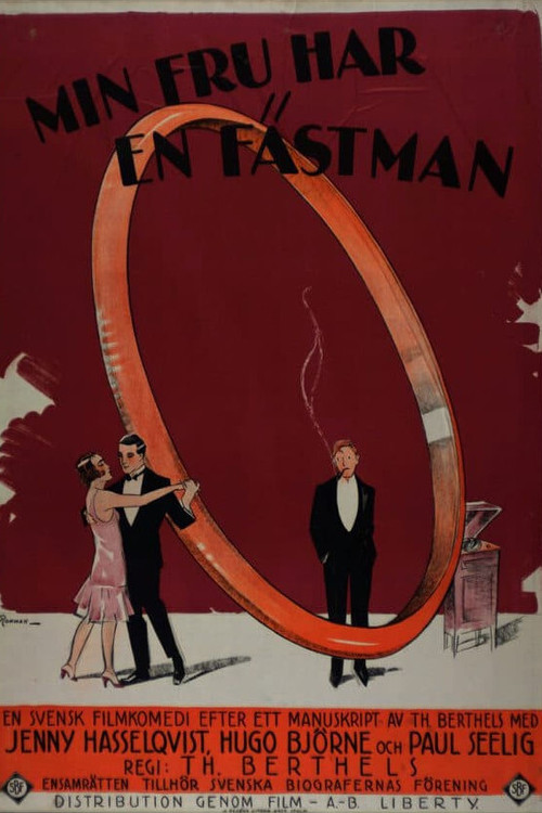 Min fru har en fästman (1926) poster