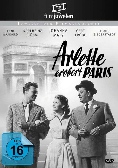 Arlette Conquers Paris (1953) poster