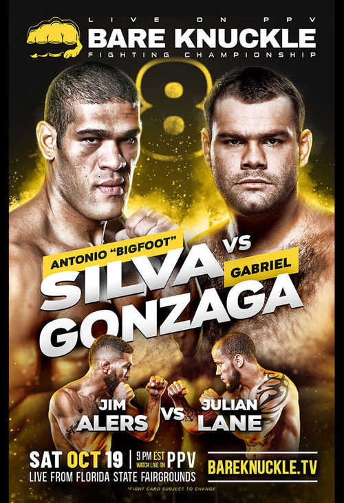 Bare Knuckle Fighting Championship 8 (2019) poster