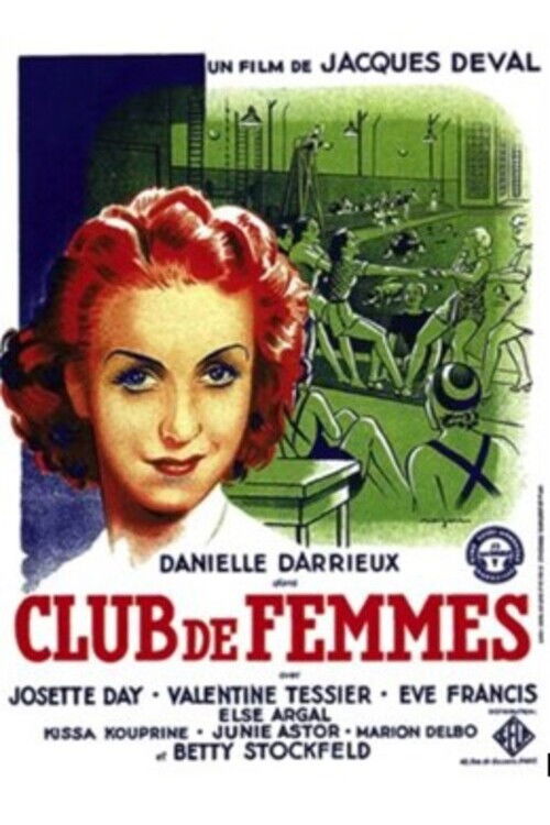 Club de femmes (1936) poster