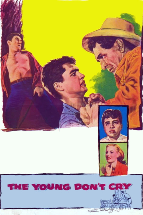 The Young Don't Cry (1957) poster