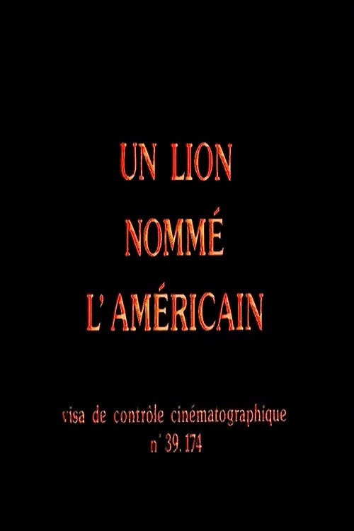 Un lion nommé l'Américain (1972) poster