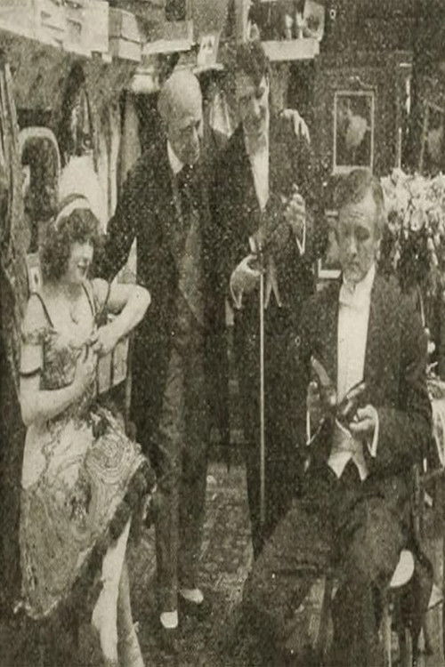 The Dancer and the King (1914) poster