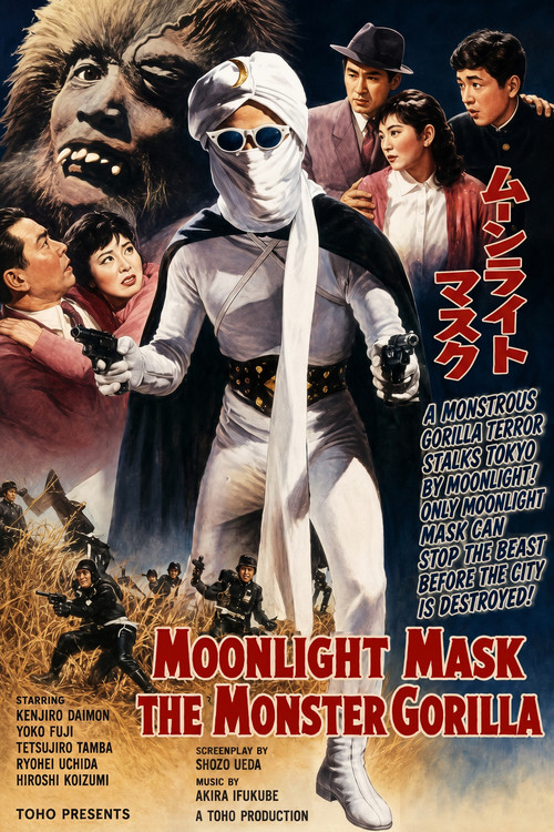 月光仮面　怪獣コング (1959) poster