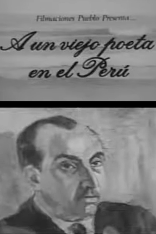 A un viejo poeta en el Perú (1979) poster