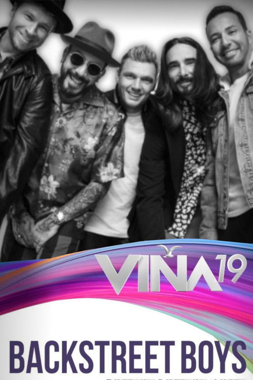 Backstreet Boys Festival de Viña del Mar (2019) poster