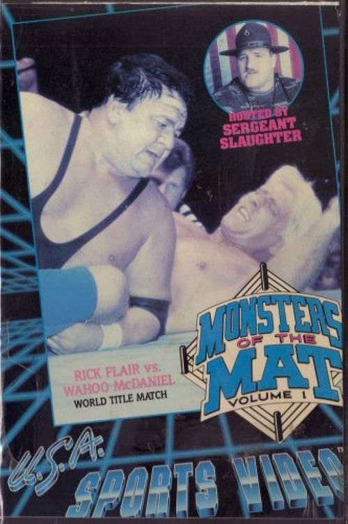 AWA Monsters of the Mat: volume 1 (1986) poster
