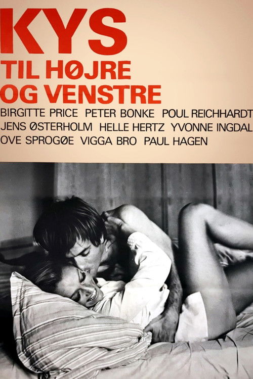 Kys til højre og venstre (1969) poster