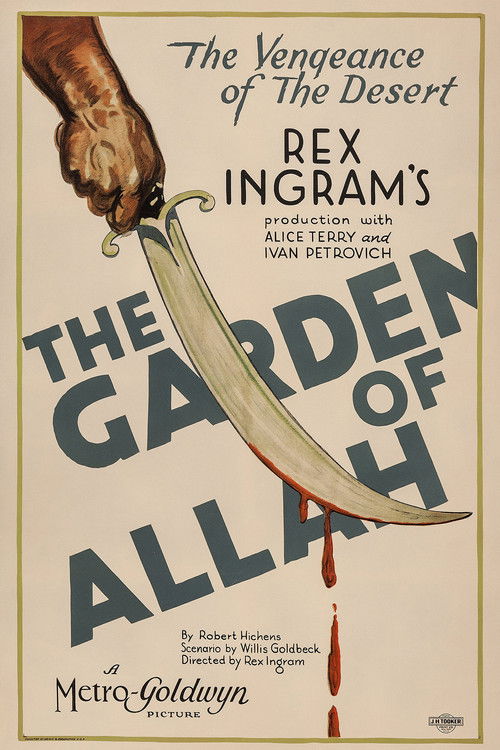 The Garden of Allah (1927) poster