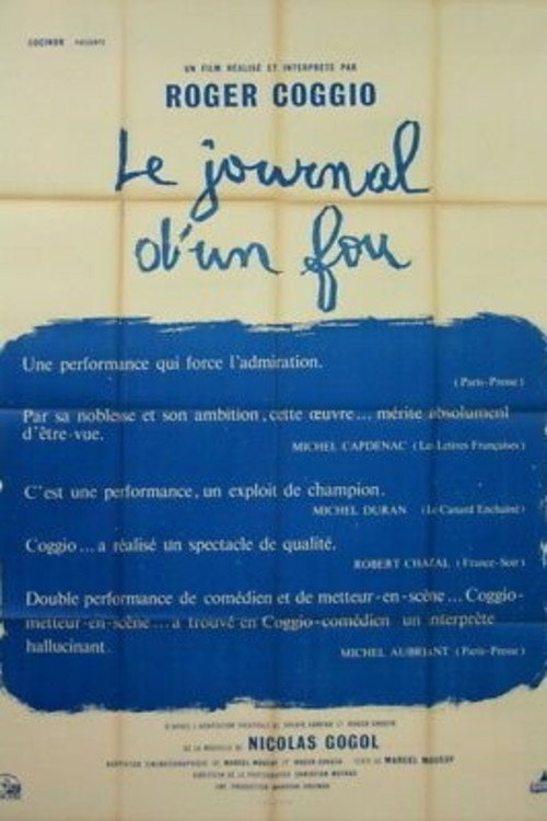 Le journal d’un fou (1963) poster