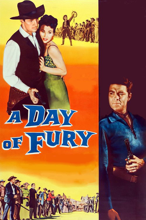 A Day of Fury (1956) poster