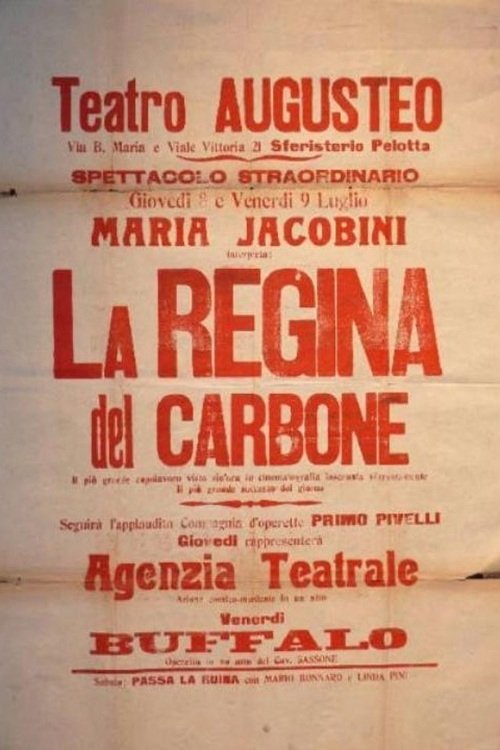 La regina del carbone (1919) poster