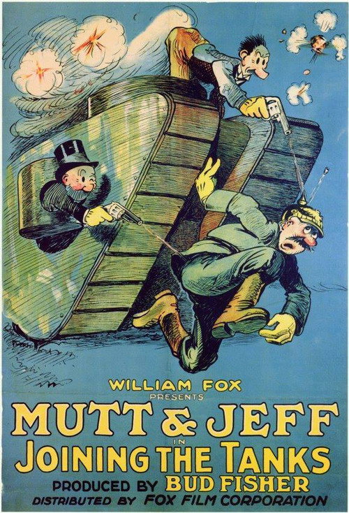 Joining the Tanks (1918) poster