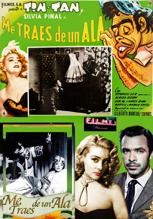 Me traes de un ala (1953) poster