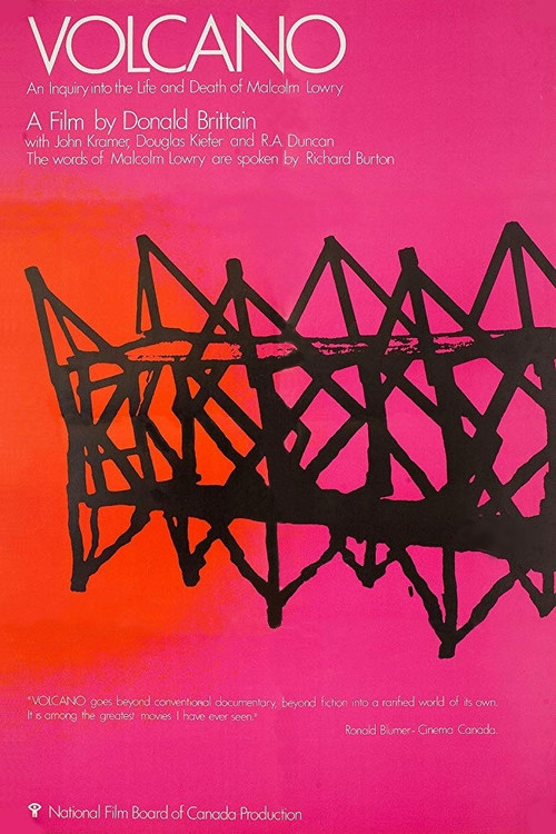 Volcano: An Inquiry into the Life and Death of Malcolm Lowry (1976) poster