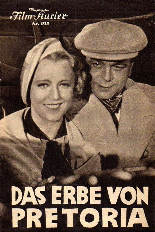 Das Erbe von Pretoria (1934) poster
