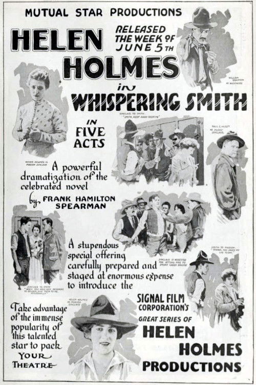 Whispering Smith (1916) poster
