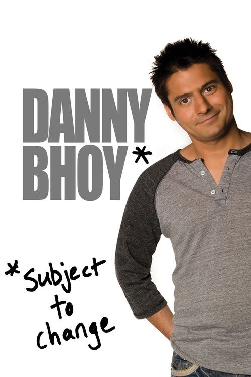 Danny Bhoy: Subject to Change (2010) poster