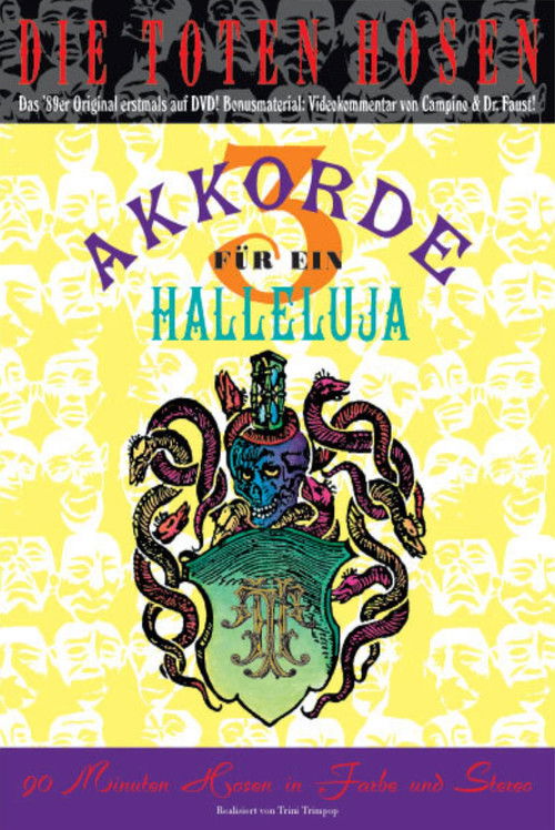 Die Toten Hosen - 3 Akkorde für ein Halleluja (1989) poster