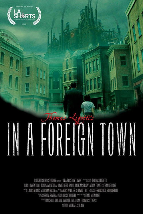 In a Foreign Town (2018) poster