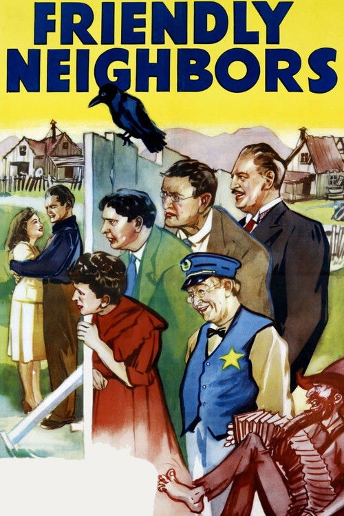 Friendly Neighbors (1940) poster