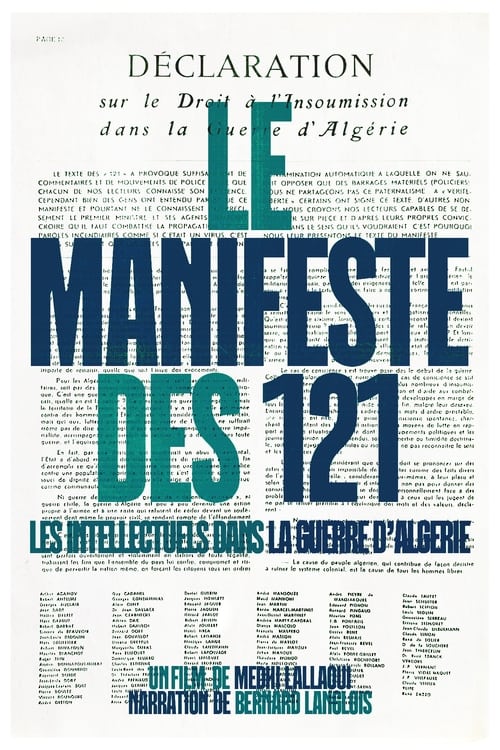 Manifesto of the 121 (2011) poster