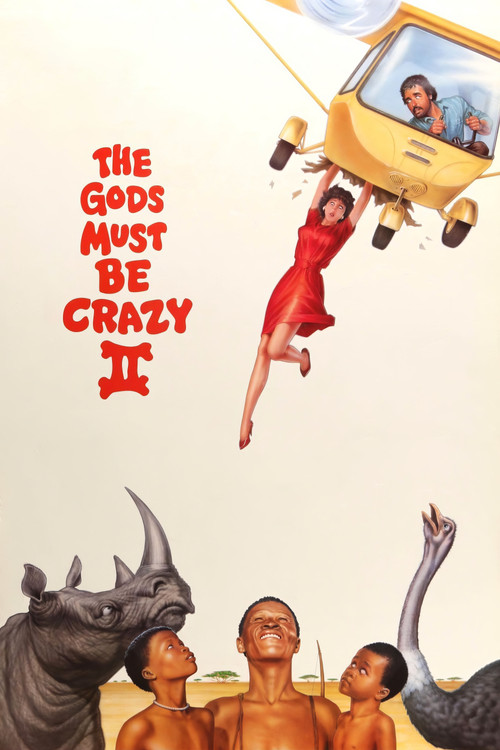The Gods Must Be Crazy II (1989) poster