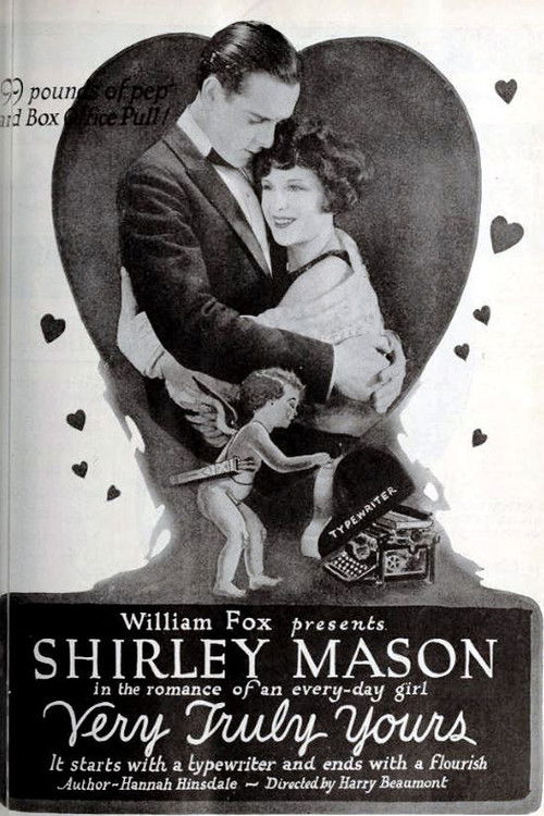 Very Truly Yours (1922) poster
