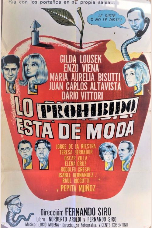 Lo prohibido está de moda (1968) poster