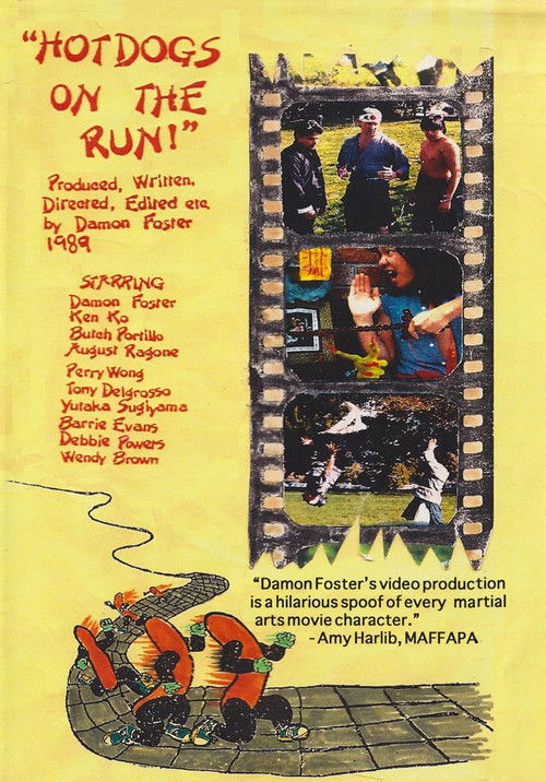 Hot Dogs on the Run (1990) poster