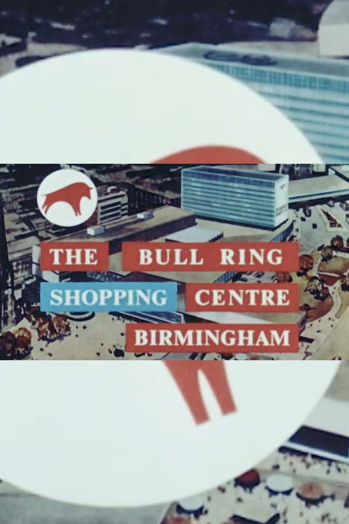 The Bull Ring Shopping Centre Birmingham (1965) poster