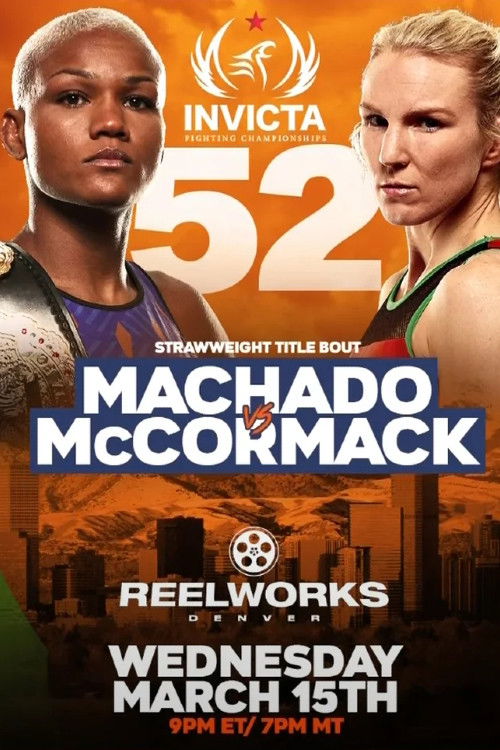 Invicta FC 52: Machado vs. McCormack (2023) poster