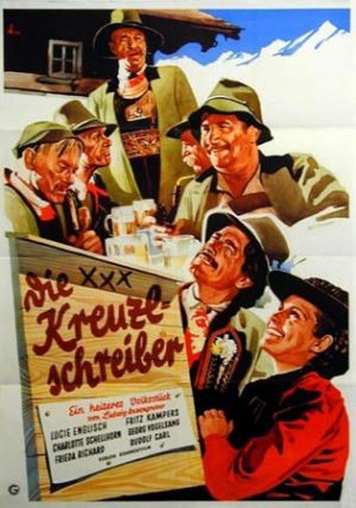 Die Kreuzlschreiber (1950) poster