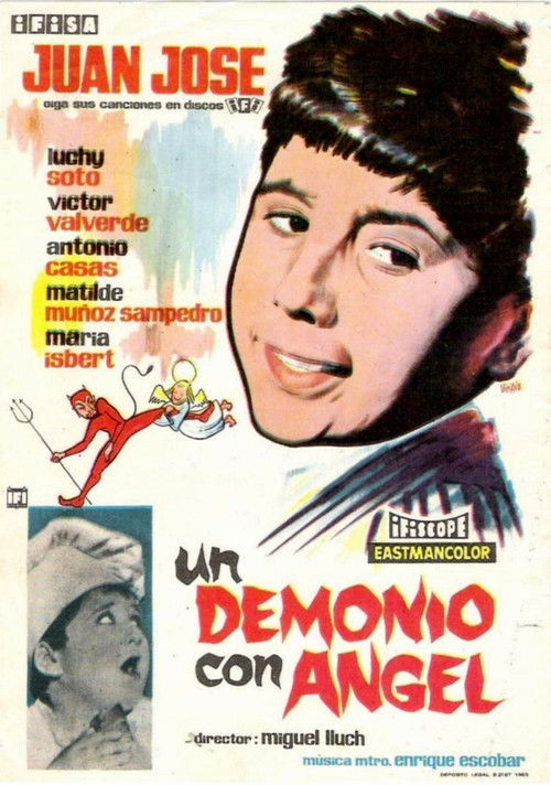 Un demonio con ángel (1963) poster