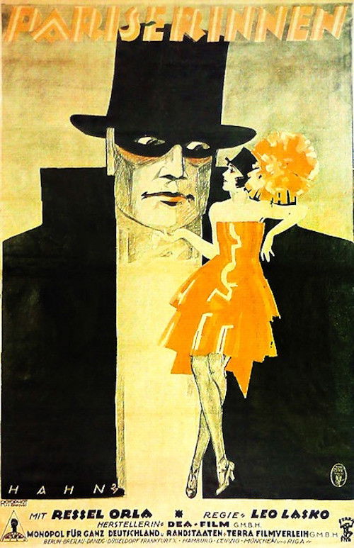 Pariserinnen (1921) poster